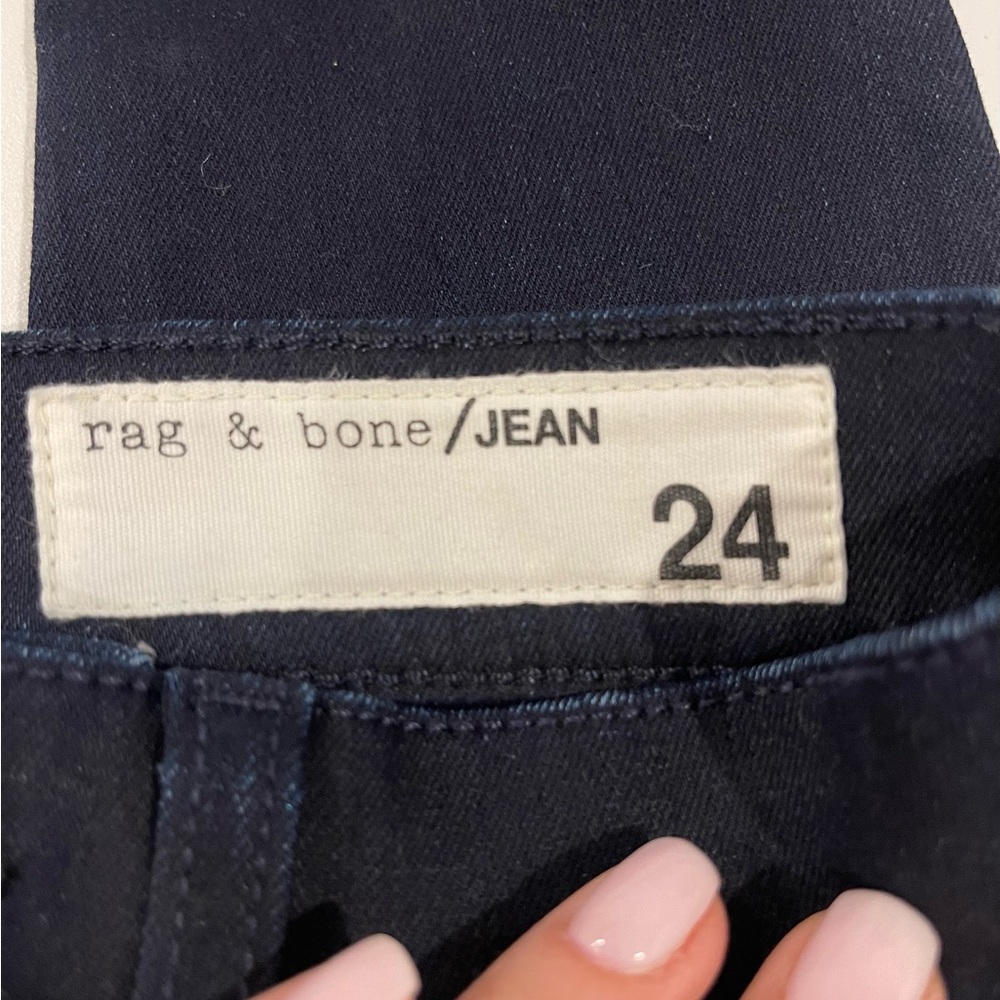 Rag & Bone High Rise Ankle Skinny